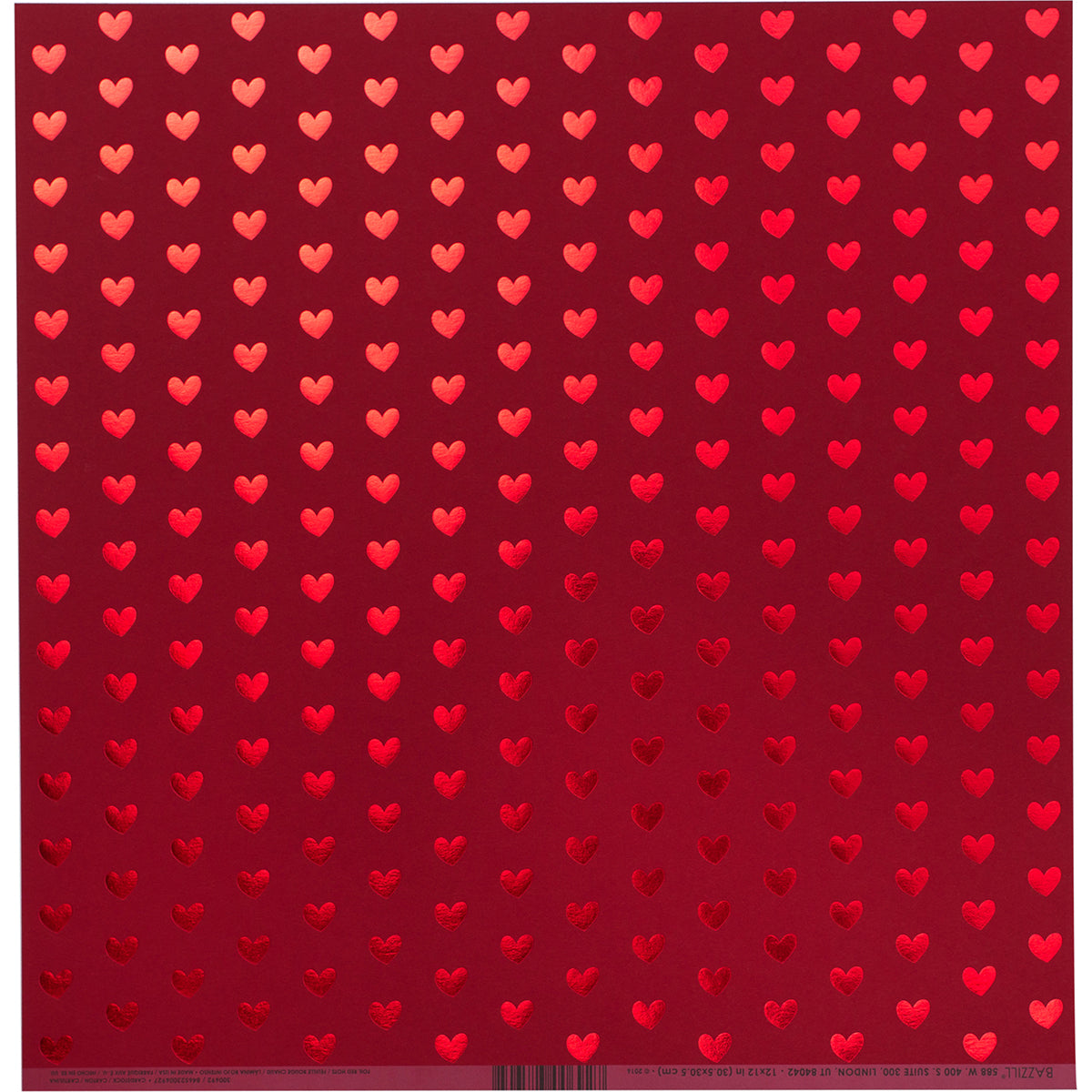 Bazzill Foiled Pattern 12x12" Cardstock Packs