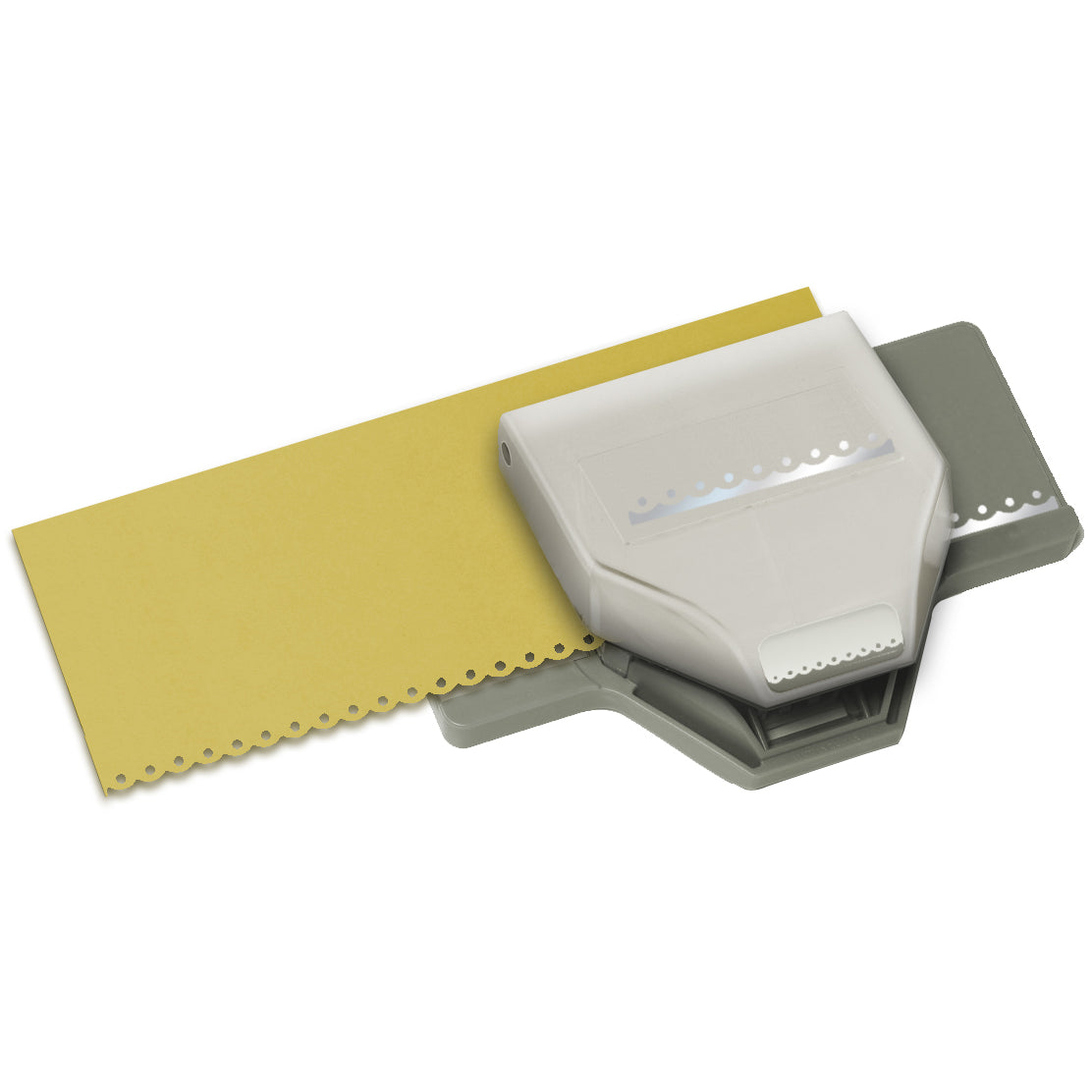 EK Success 2x1" Dotted Scallop Edge Punch