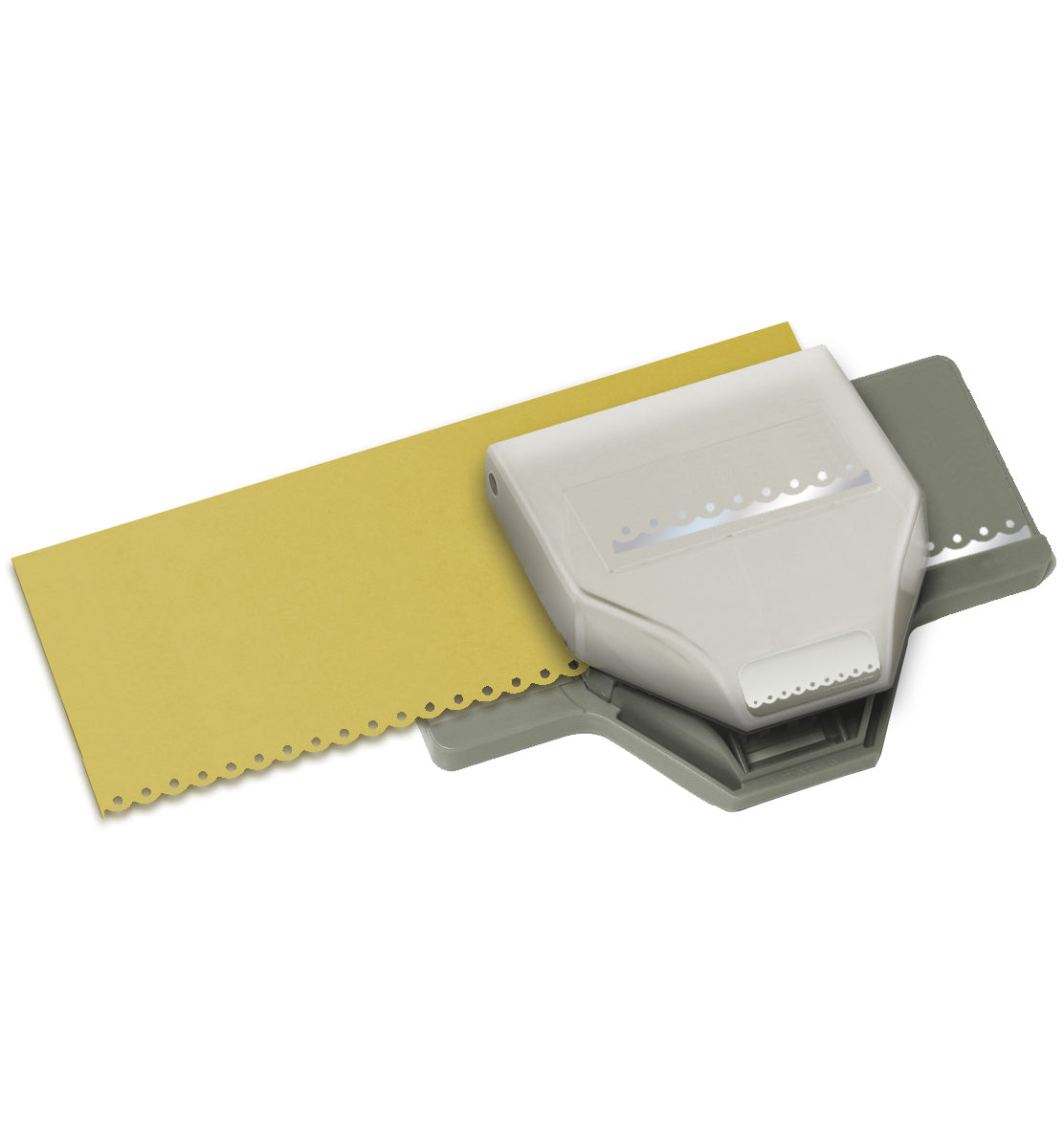 EK Success 2x1" Dotted Scallop Edge Punch