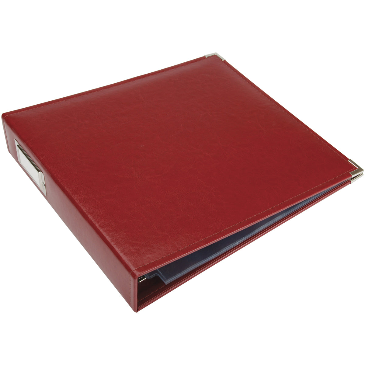 Charles River Leather Loose-Leaf 3-Ring-bound Album - 10.5 x 12