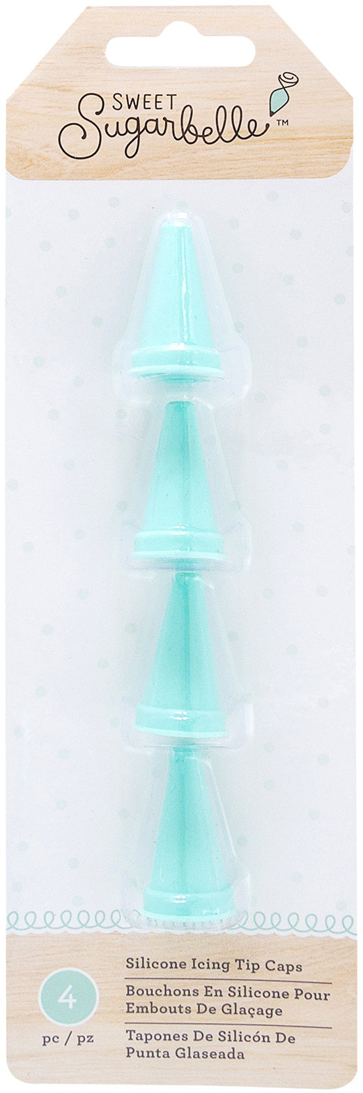 Sweet Sugarbelle Silicone Icing Tip Caps 4/Pkg