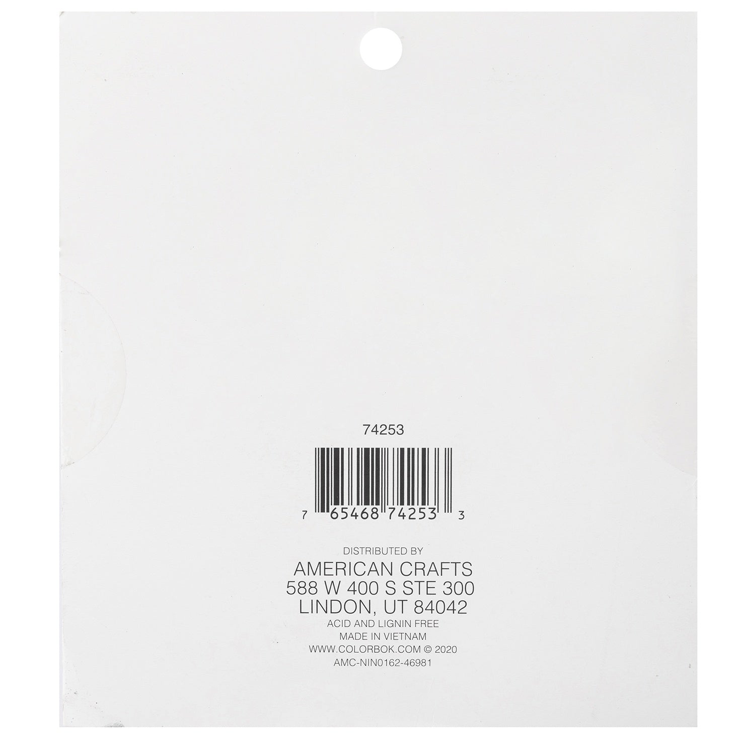 Colorbok Single-Sided 6x6" Cardstock - Black & White, 50 each / 100 sheets total