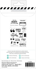 Load image into Gallery viewer, Heidi Swapp Color Fresh Clear Stamps-Words & Icons
