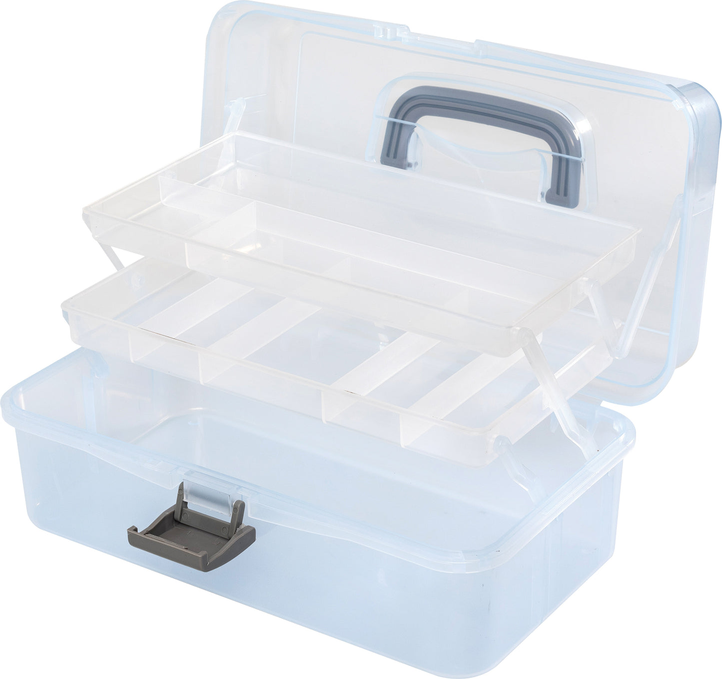 We R Craft Tool Box Translucent Plastic Storage-11.8"X6.7"X5.5" Case