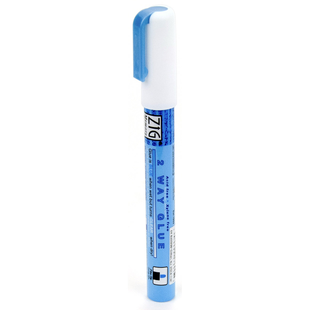 Multipack of 4 - EK/Zig 2-Way Glue Pen Carded-Fine Tip