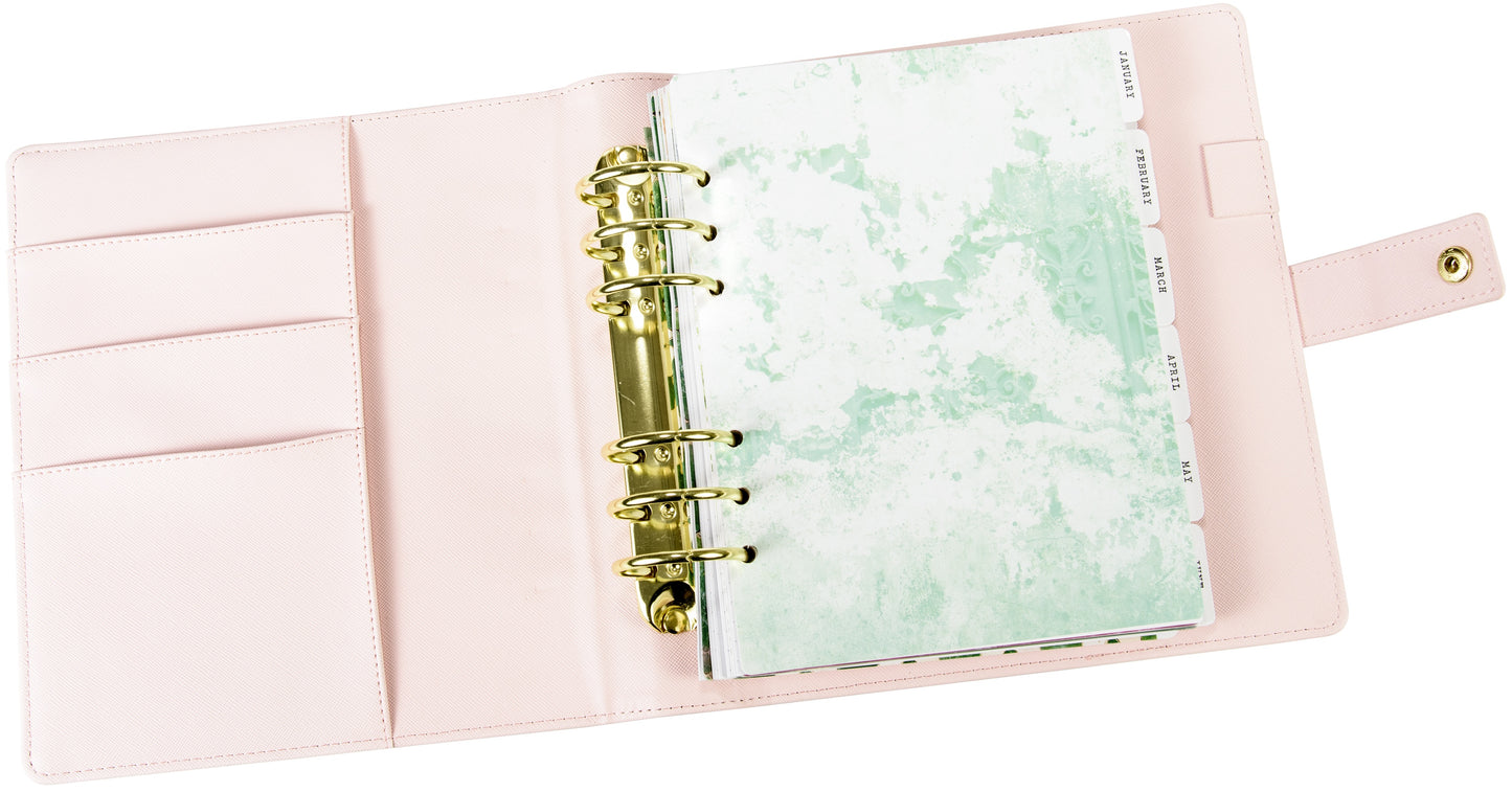Heidi Swapp Classic Planner 8"X10"-Art Walk - Monthly Blank Pages
