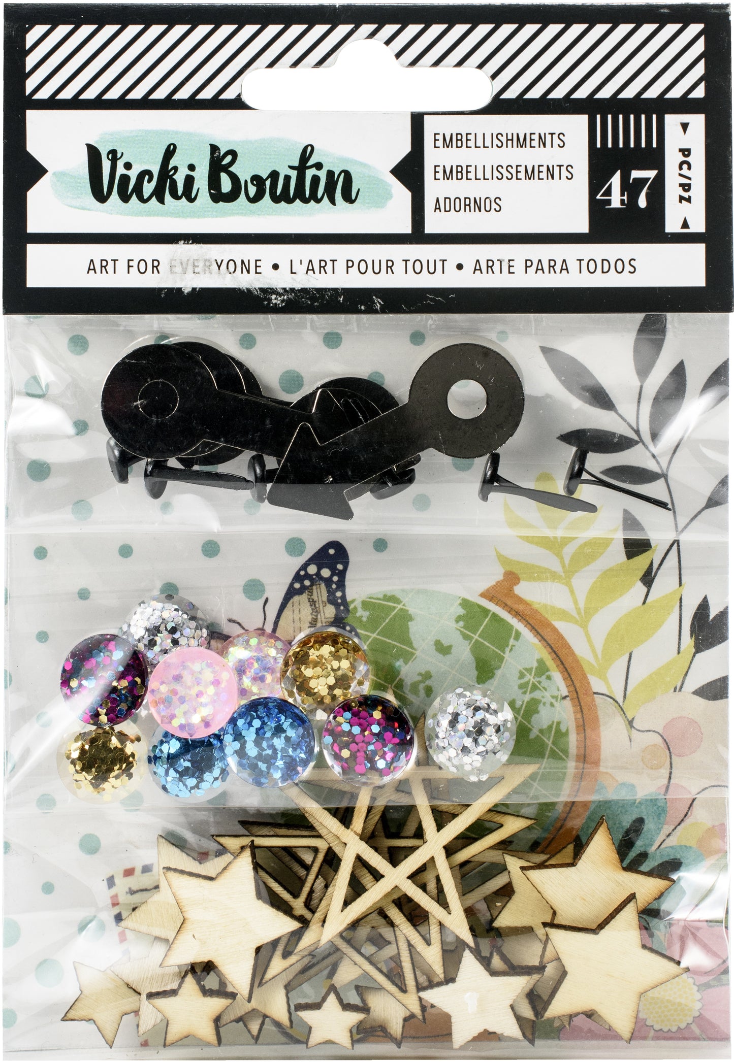 Vicki Boutin Let's Wander Embellishment Pack
