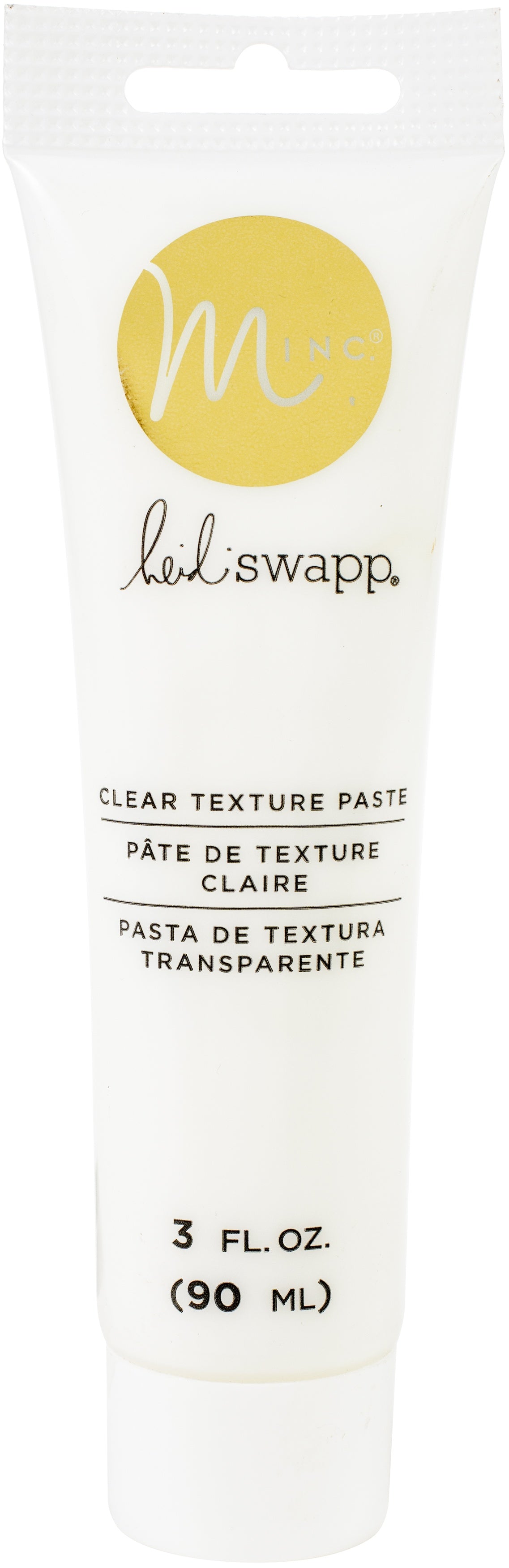Heidi Swapp Minc Texture Paste 3oz-Clear