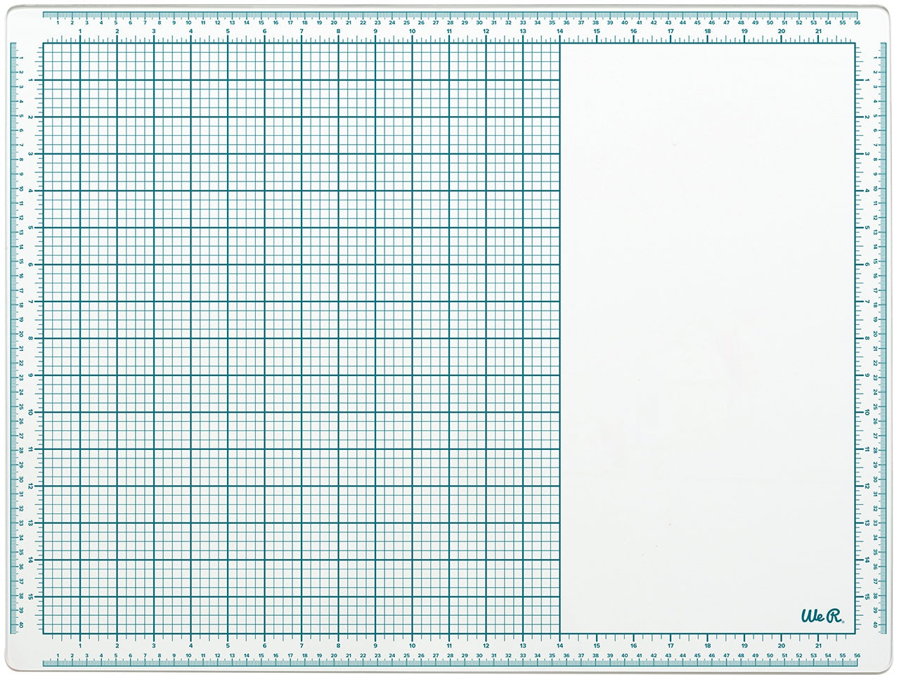 We R Memory Craft Surfaces Glass Cutting Mat 18"X24"-Hang Tab Package
