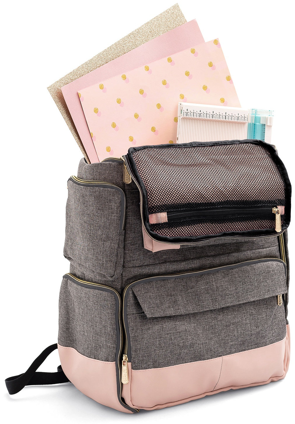 We R Memory Keepers Crafter's Backpack-Pink