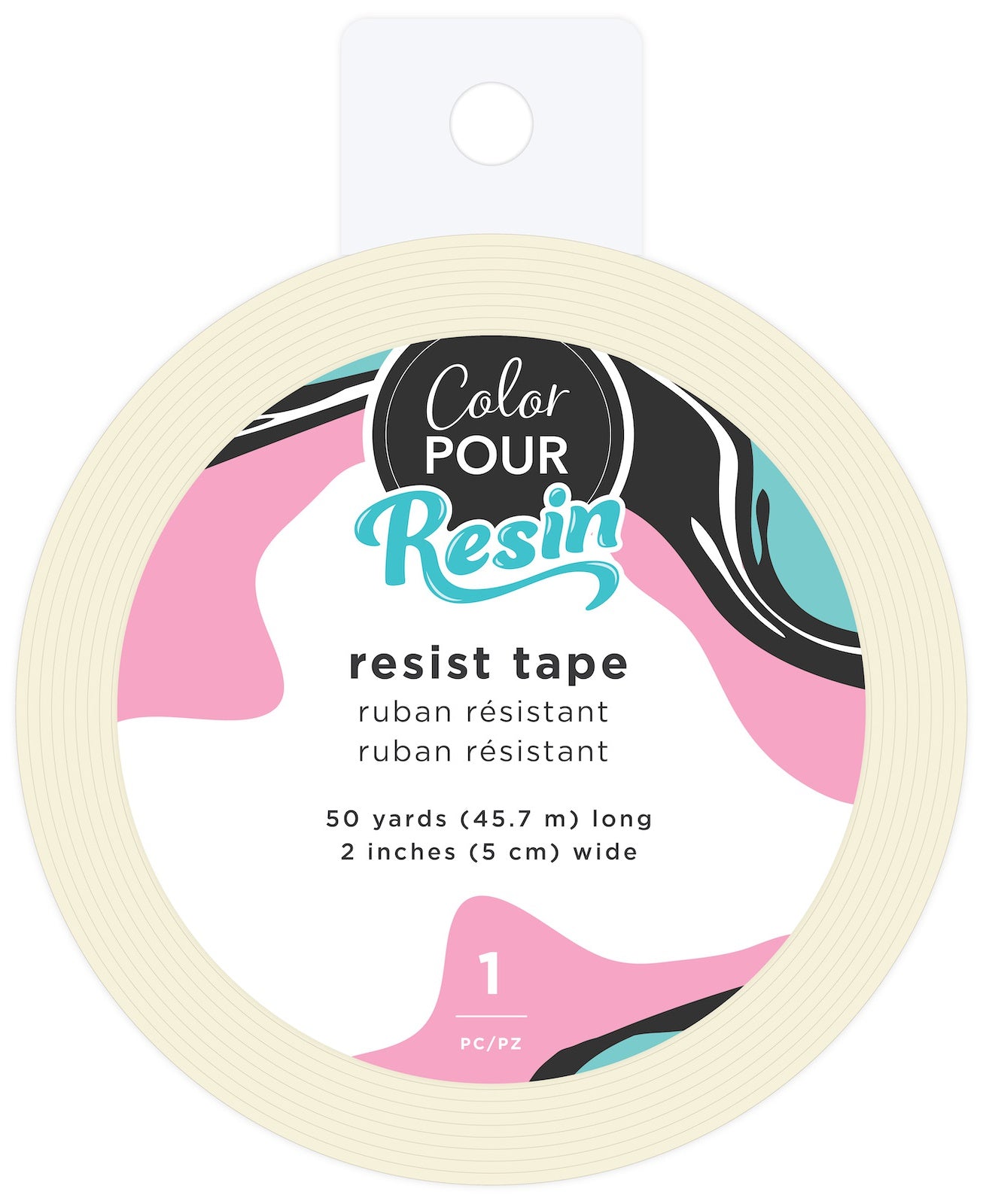 American Crafts Color Pour Resin Resist Tape 50yd
