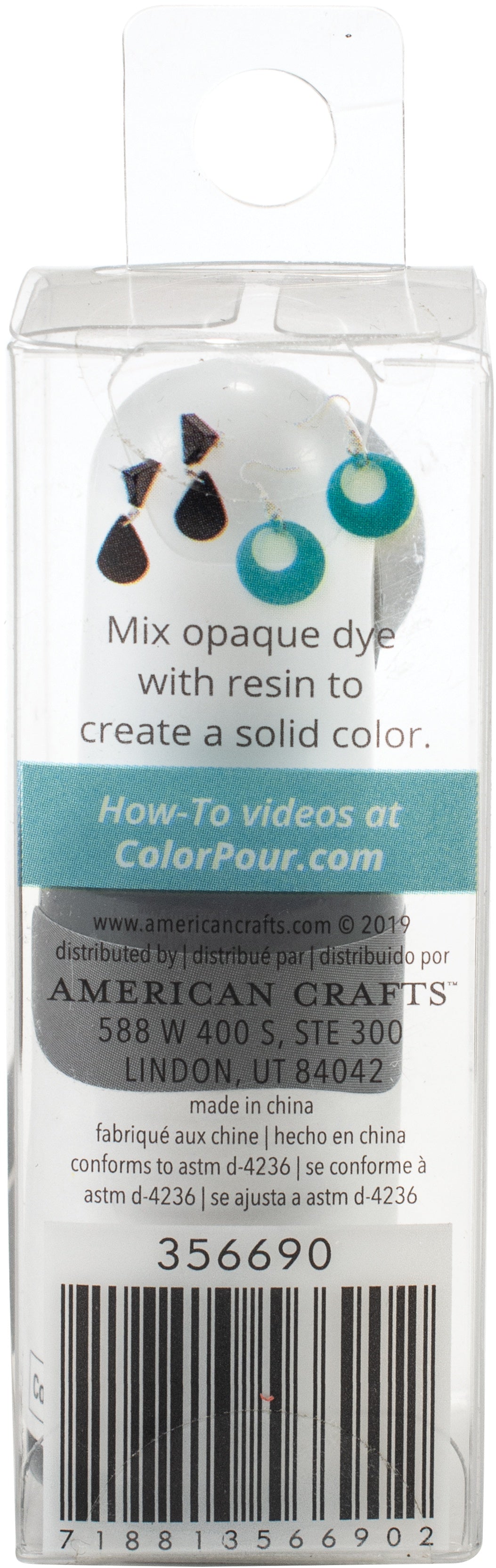 American Crafts Color Pour Resin Dyes .3oz