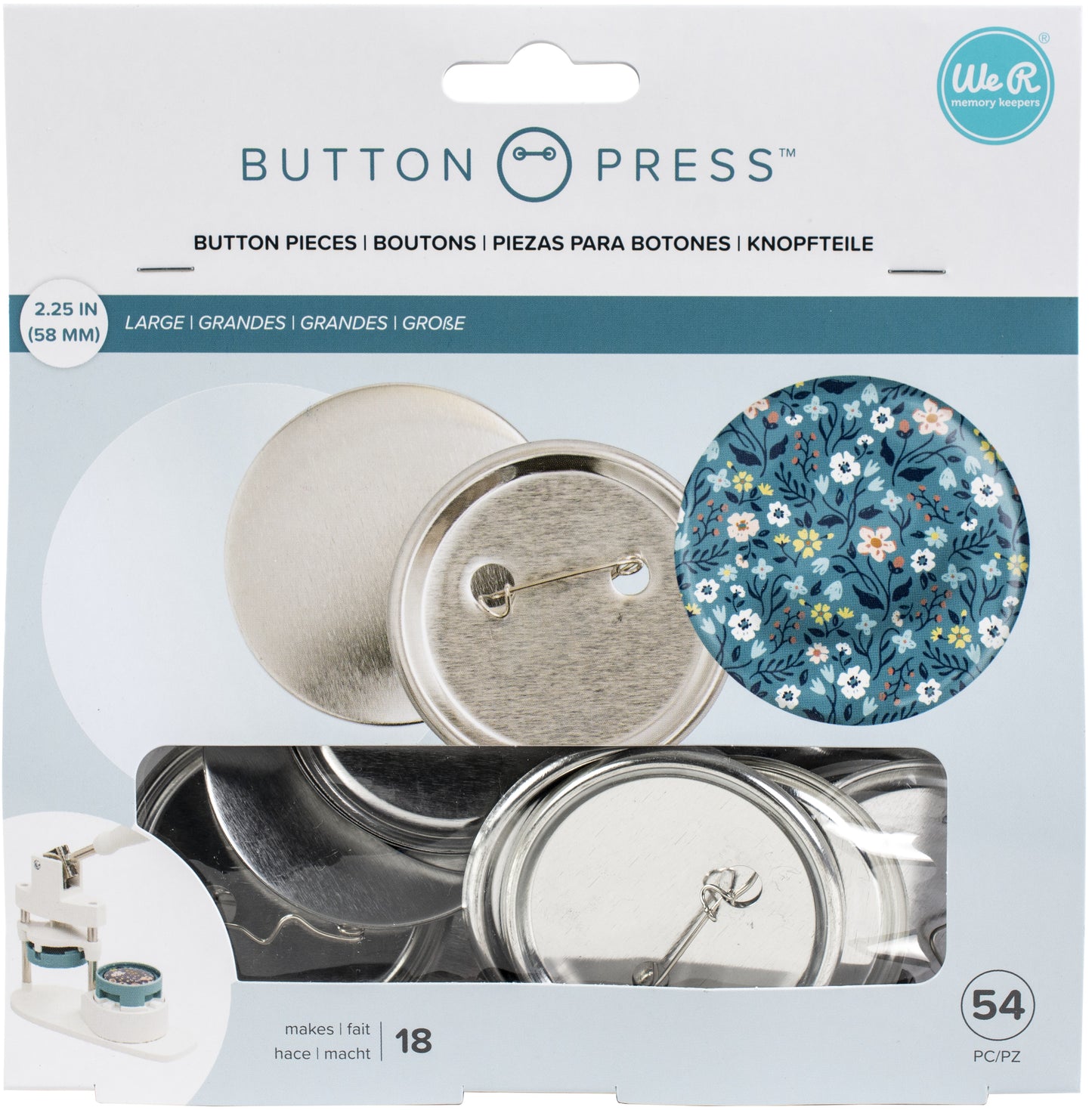 We Are Memory Keepers Button Press Bundle 