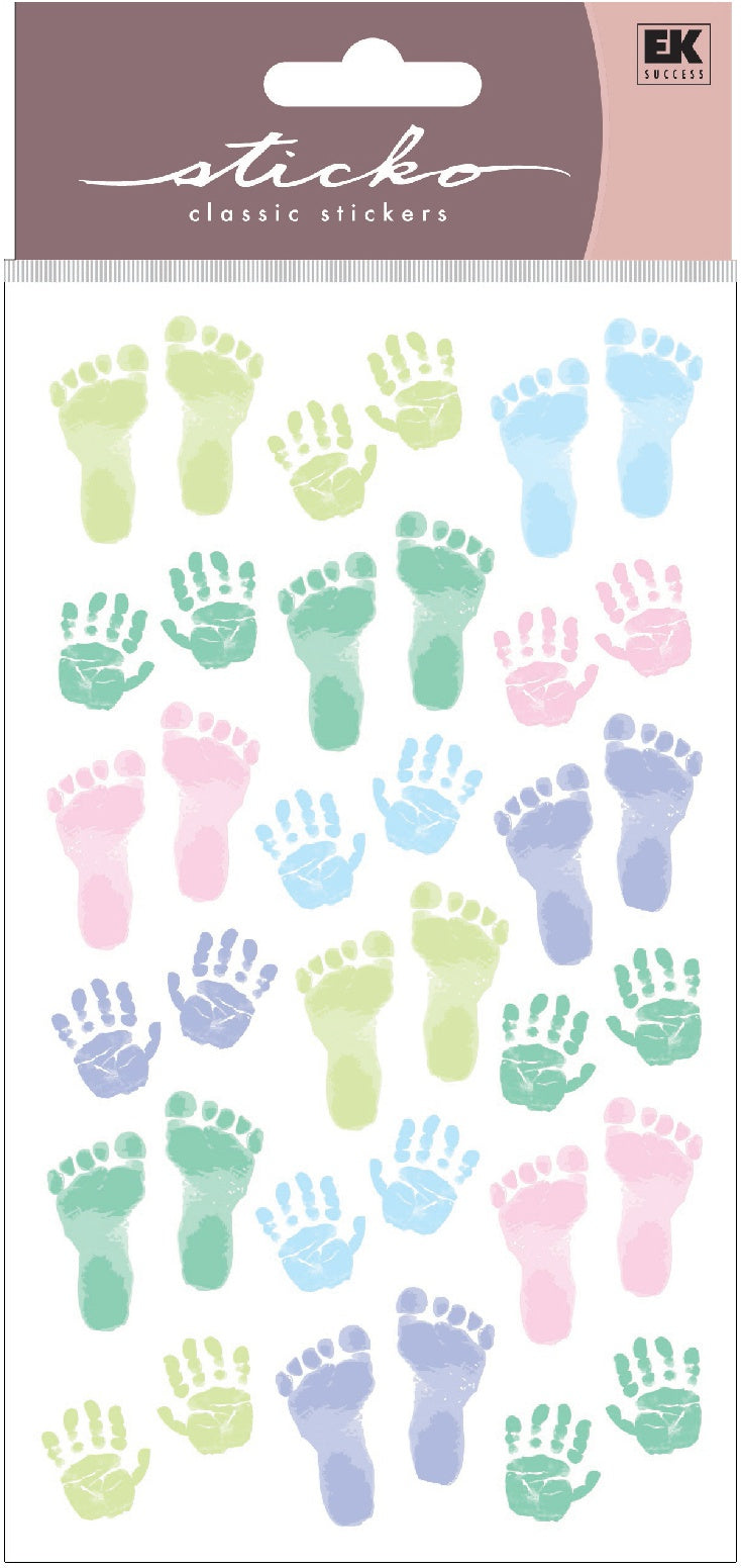 Sticko Stickers-Pastel Baby Prints