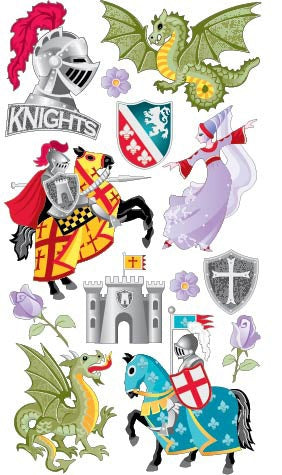 Sticko Stickers-Medieval Times