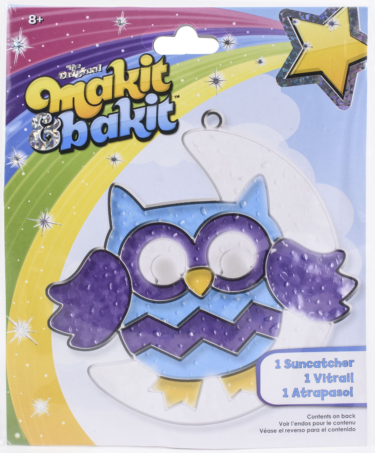 Makit & Bakit Suncatcher Kit-Owl