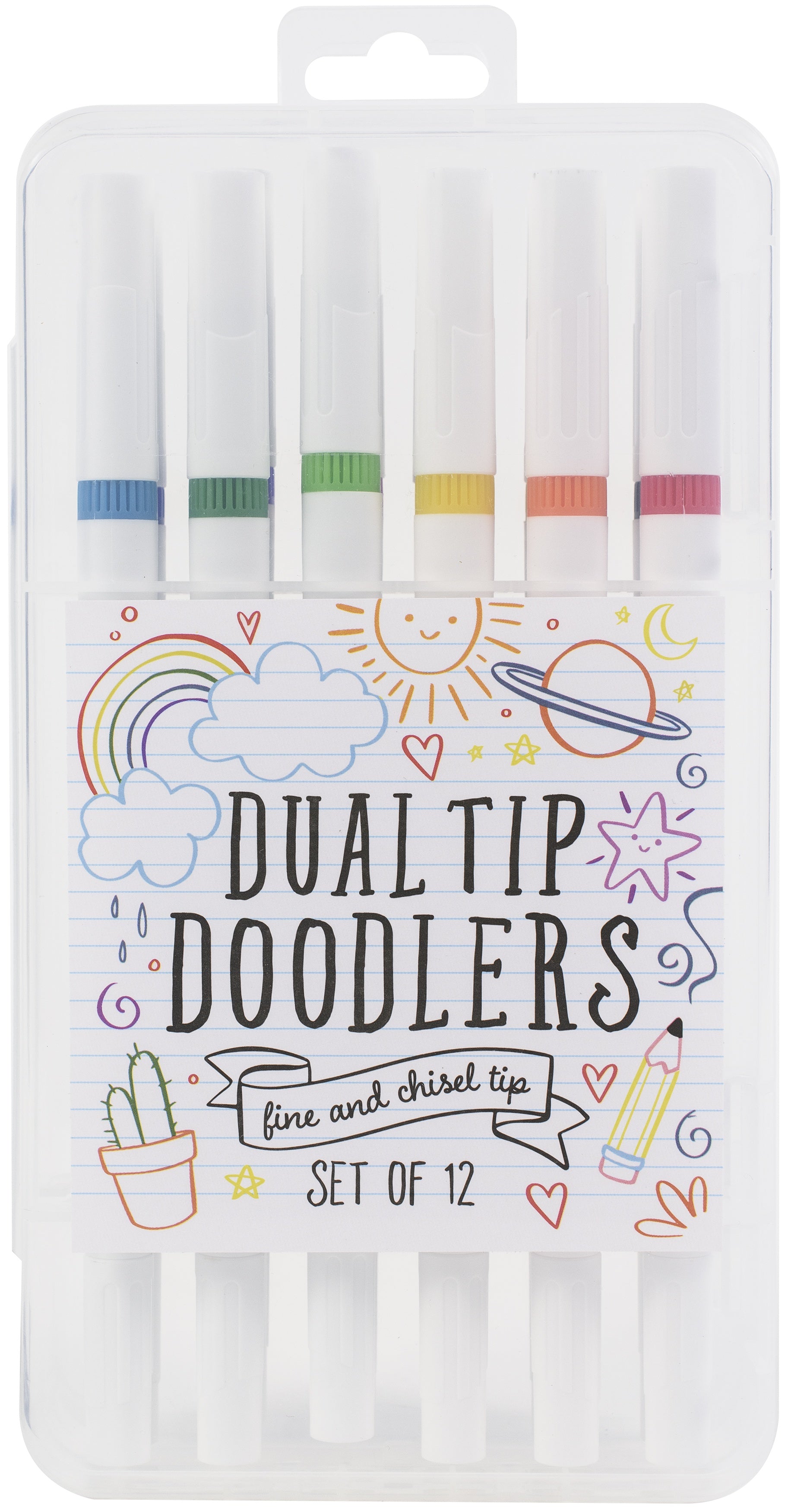 American Crafts Dual Tip Doodlers 12/Pkg