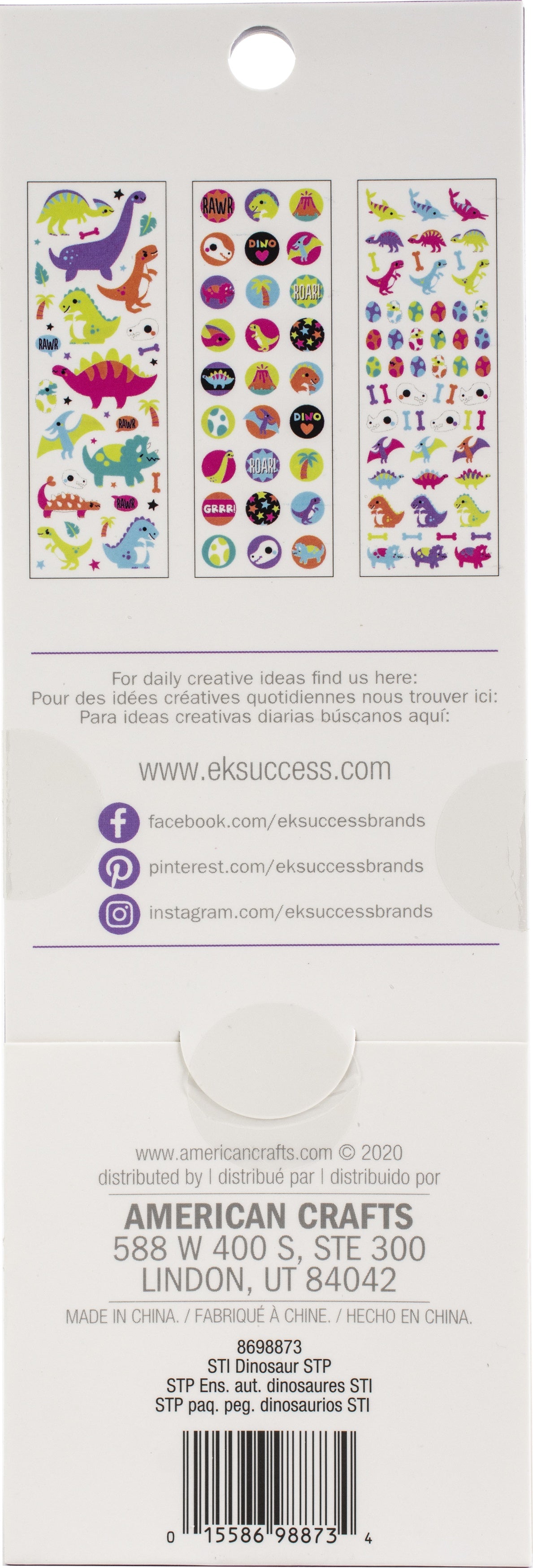 WZWXMY 480PCs Dinosaur Stickers for Kids, 24 Sheets Paraguay