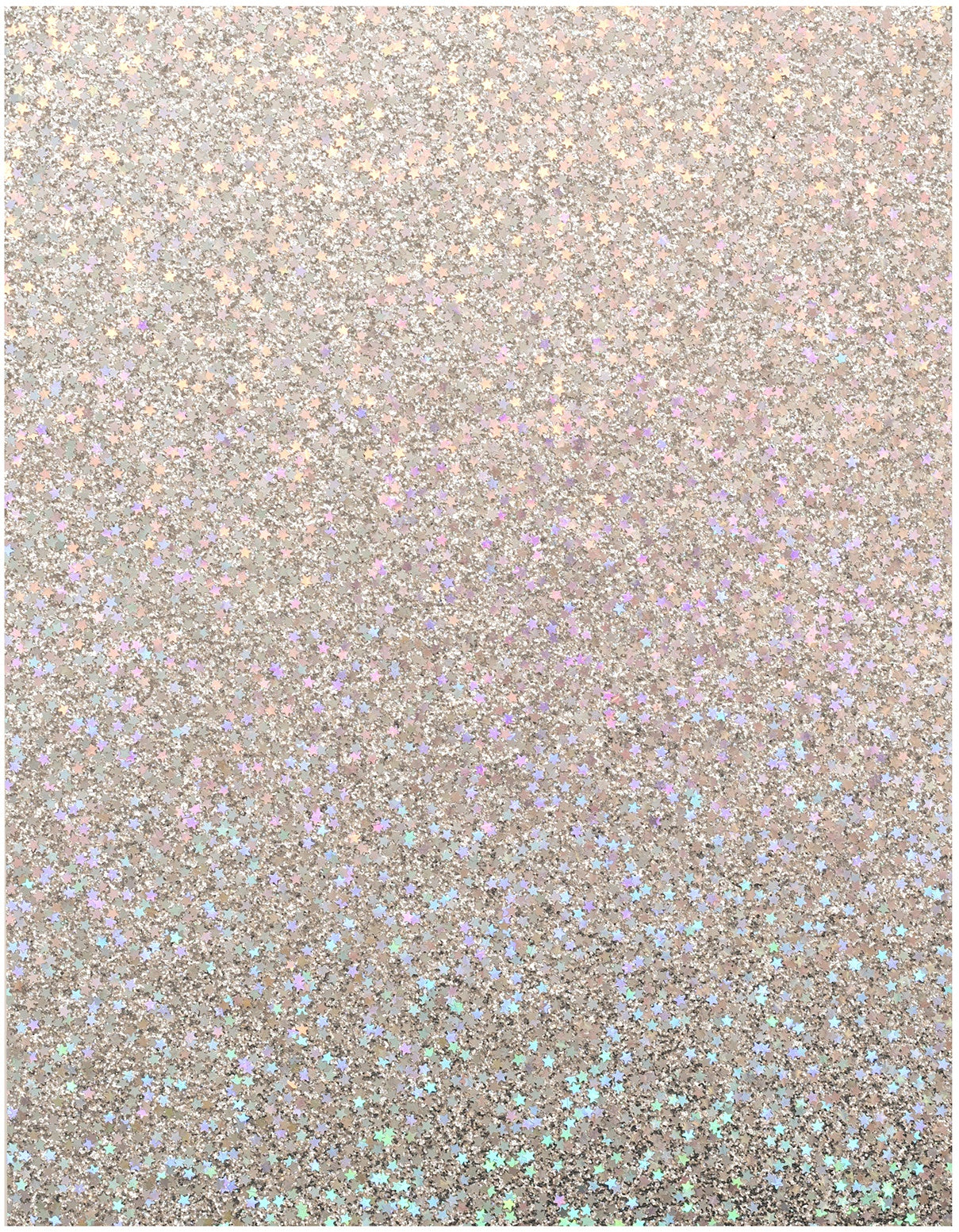 AC Cardstock Chunky Stars 8.5x11" Specialty Glitter Paper Pack