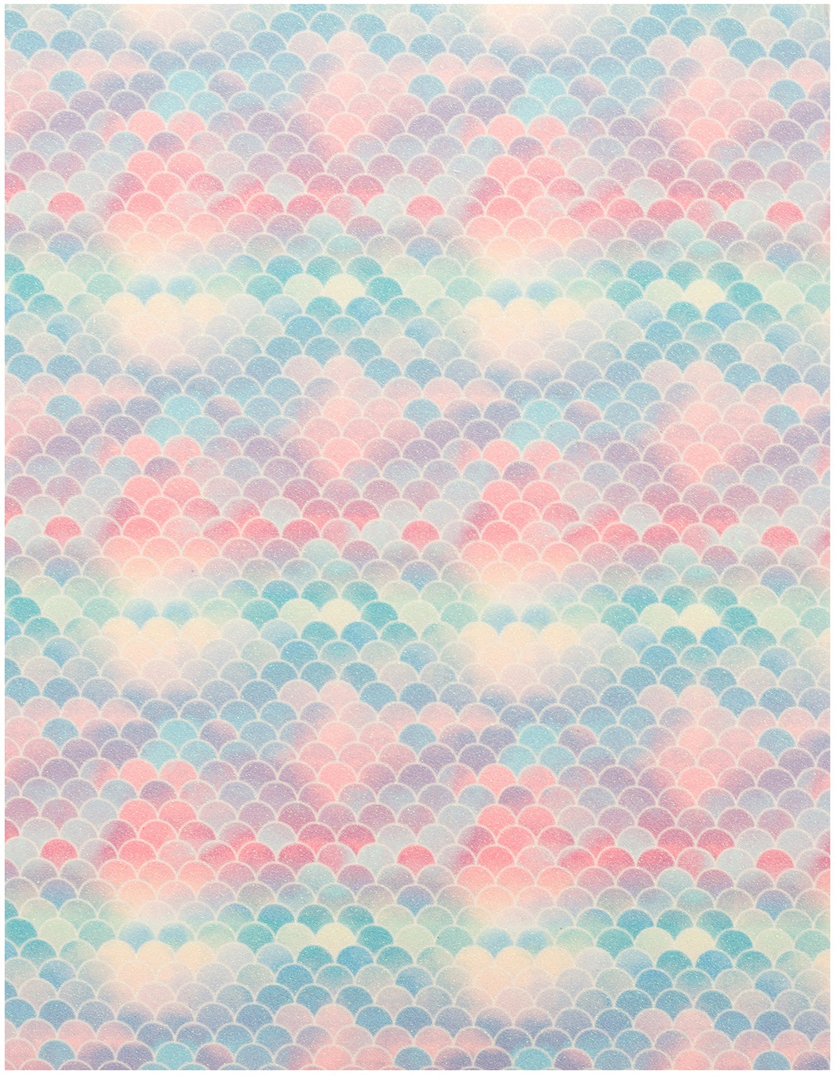AC Cardstock Lip Gloss Mermaid 8.5x11" Specialty Glitter Paper Pack