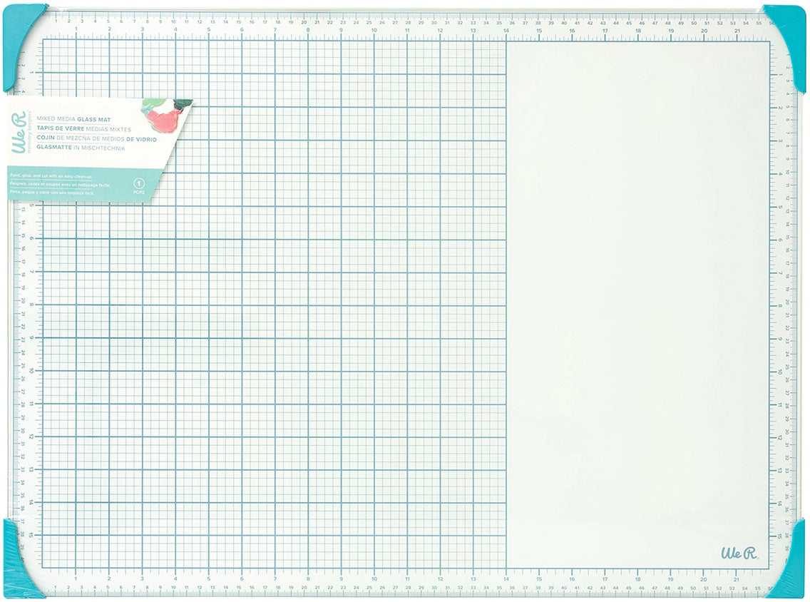 We R Memory Craft Surfaces Glass Cutting Mat 18"X24" American Crafts