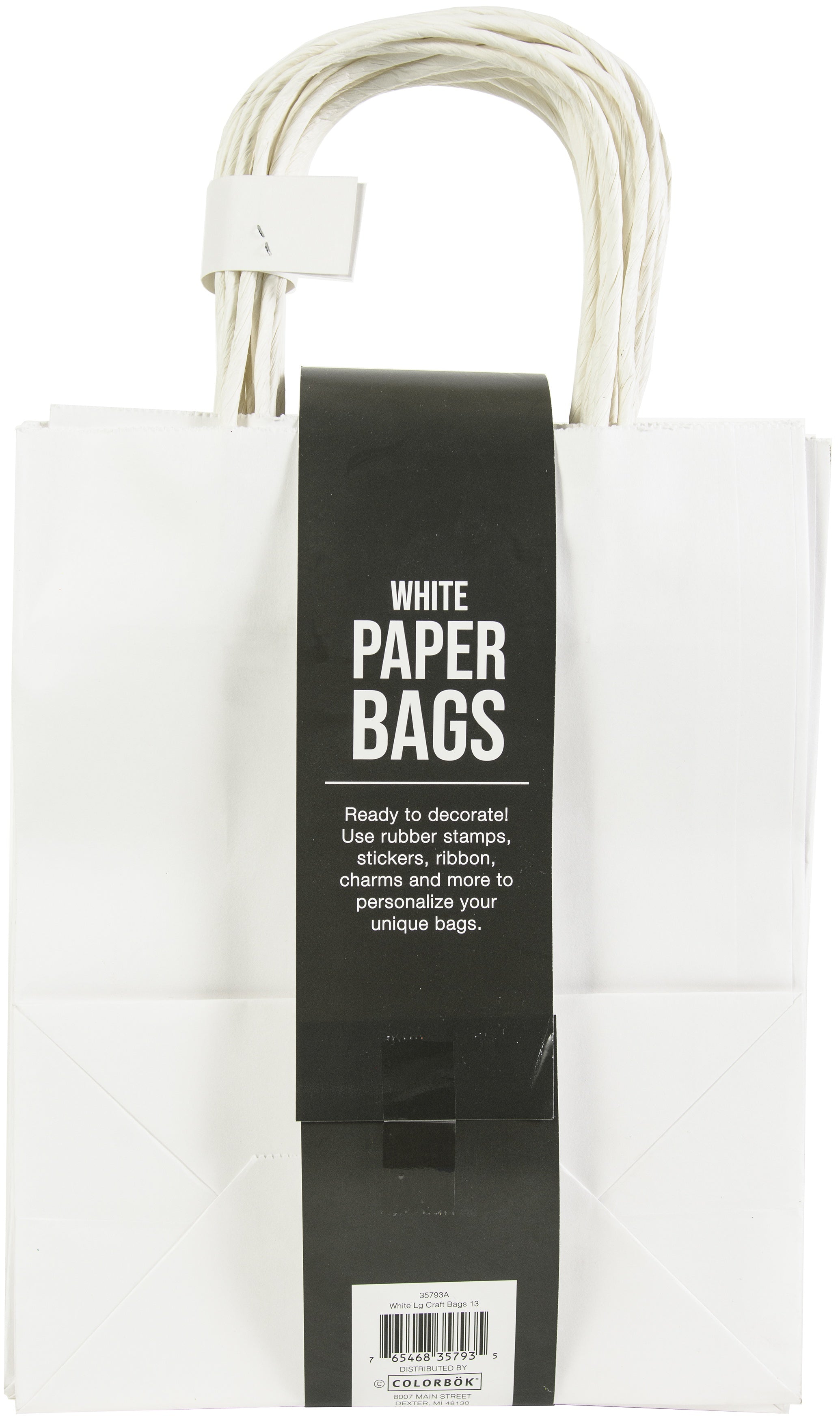 Paper gift 2024 bags white