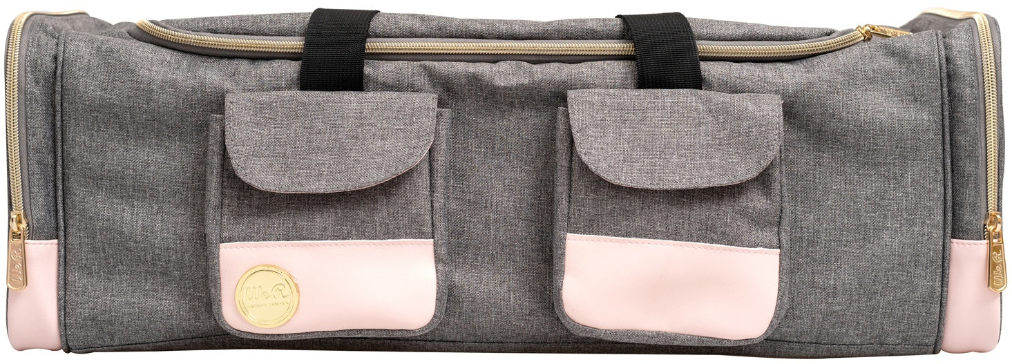 We R Crafter's Machine Tote-Pink & Grey