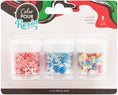 Load image into Gallery viewer, American Crafts Color Pour Mix-Ins 4/Pkg-Holiday Clay Confetti
