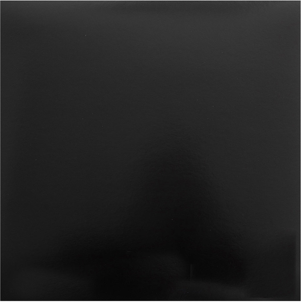 Core'dinations Shiny Black 12x12" Specialty Cardstock Pack