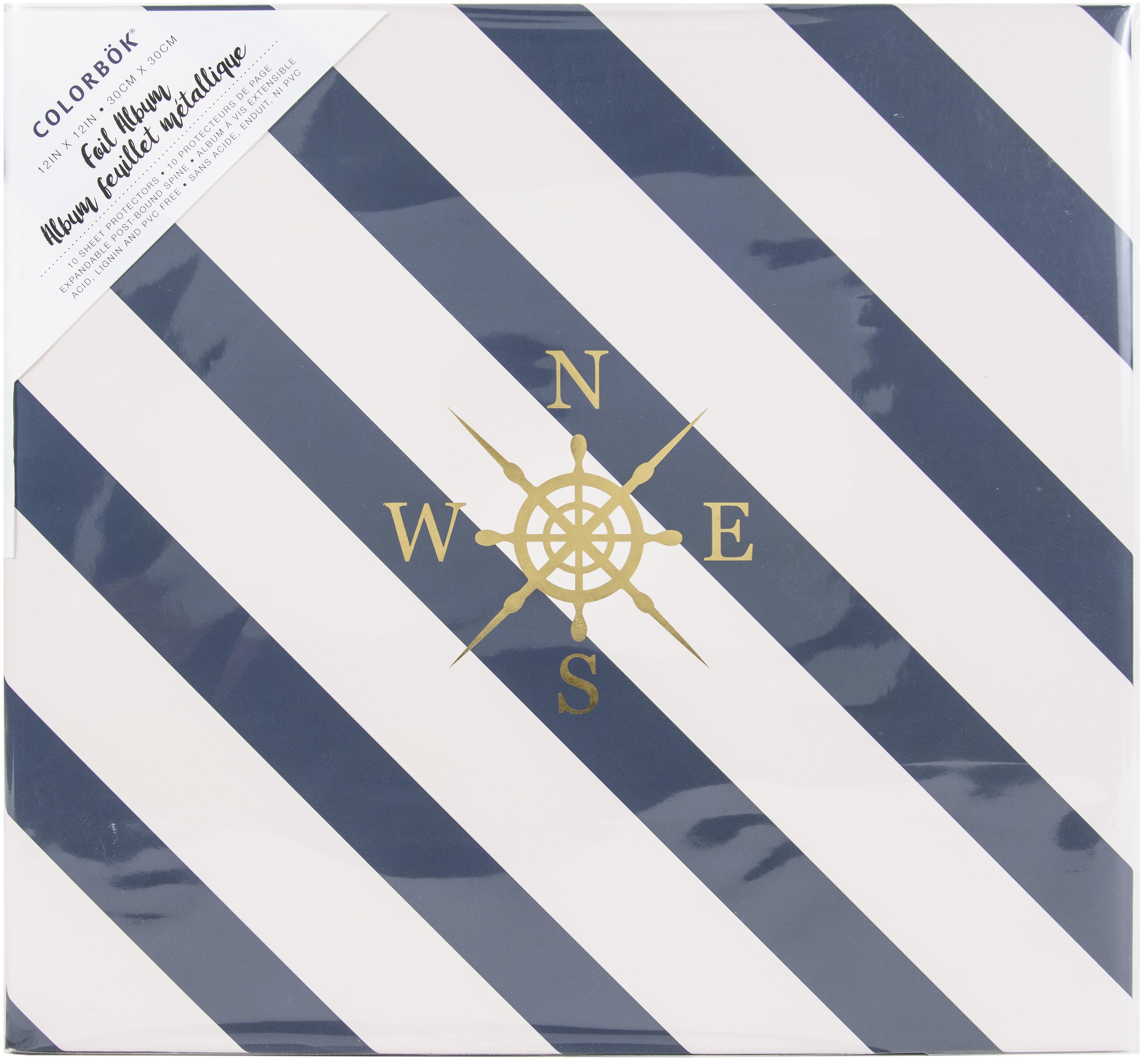 Colorbok Album 12"X12" -Nautical