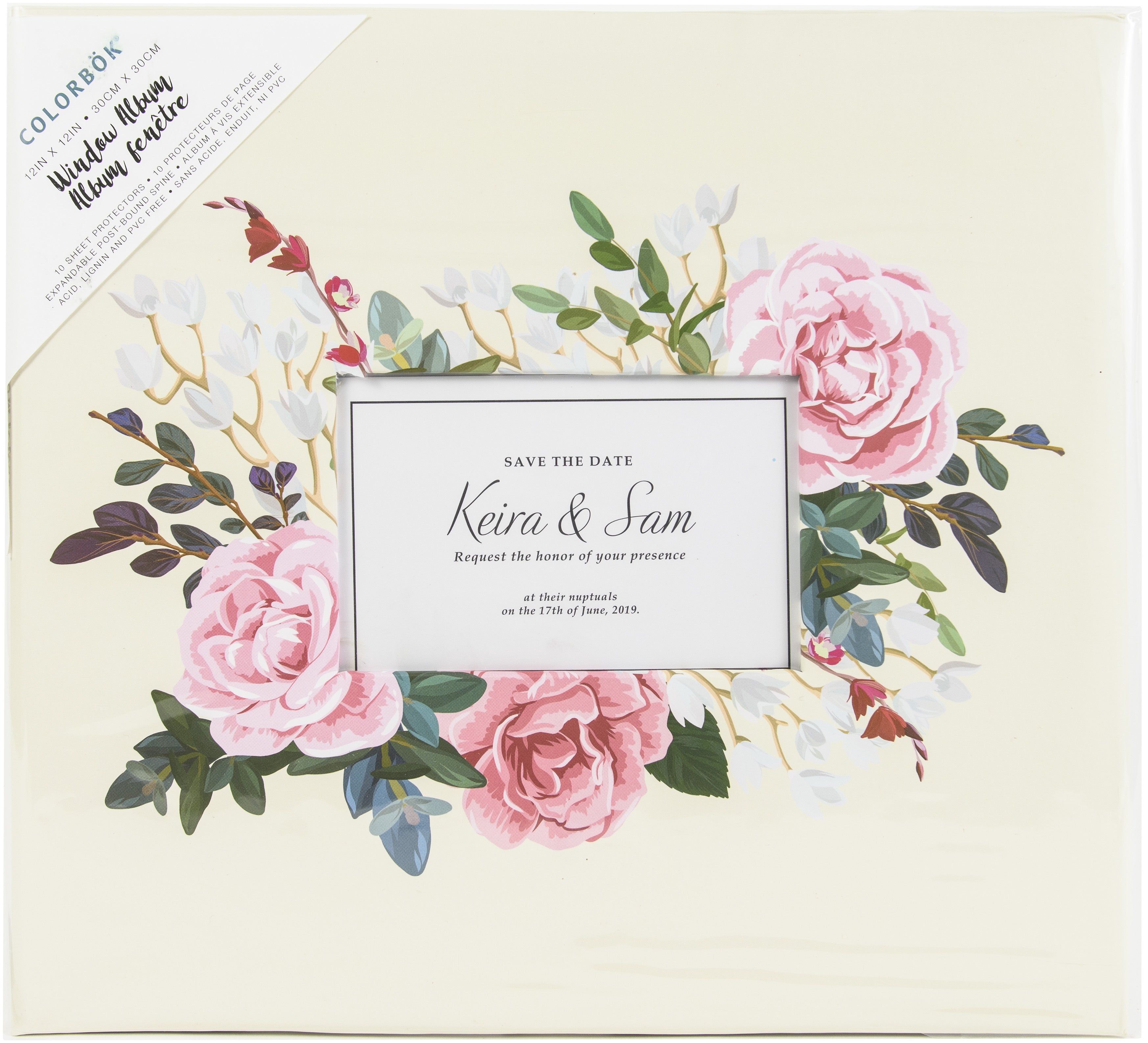 Colorbok Window Album 12"X12"-All In Bloom