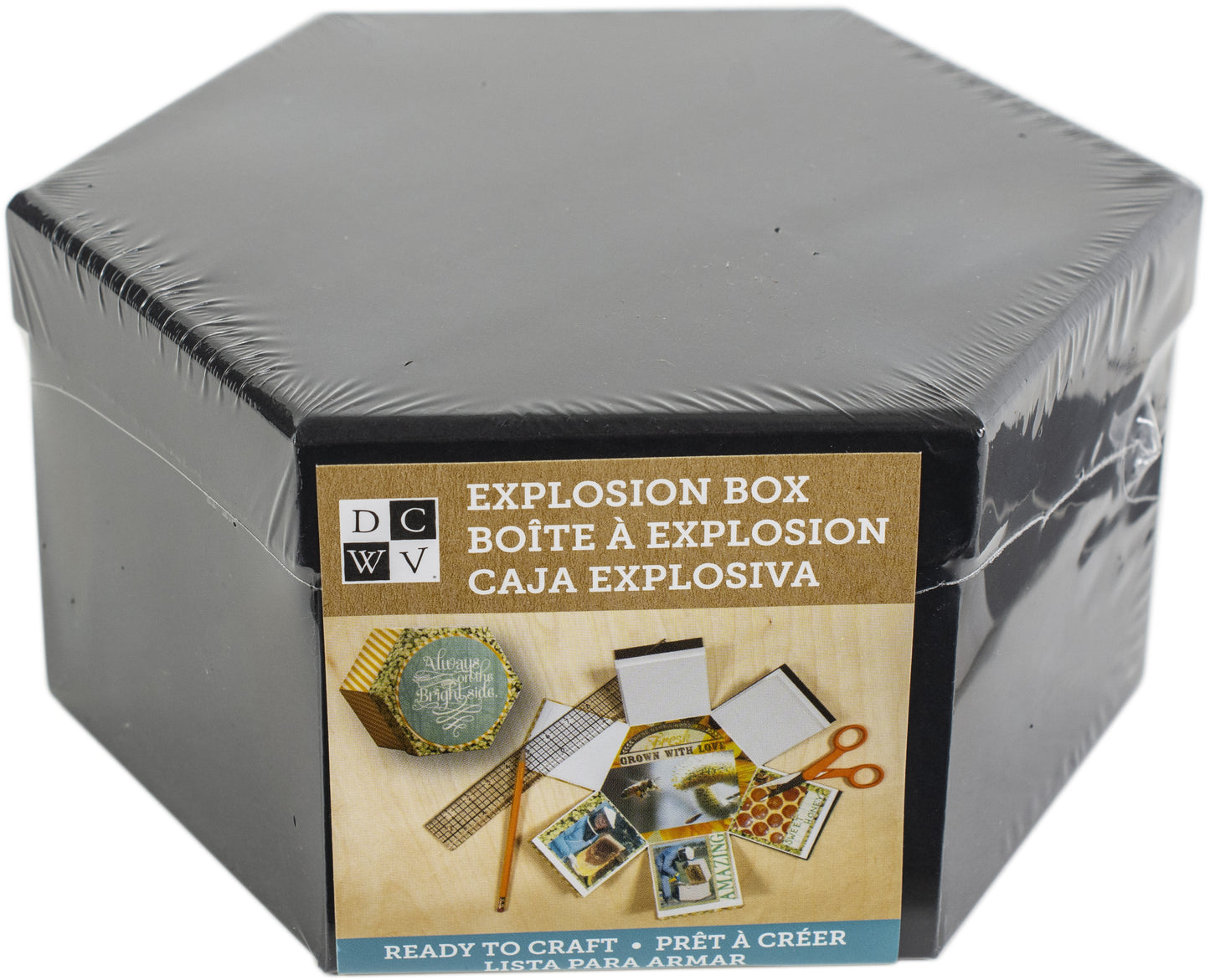 DCWV Hexagon Explosion Box-Black