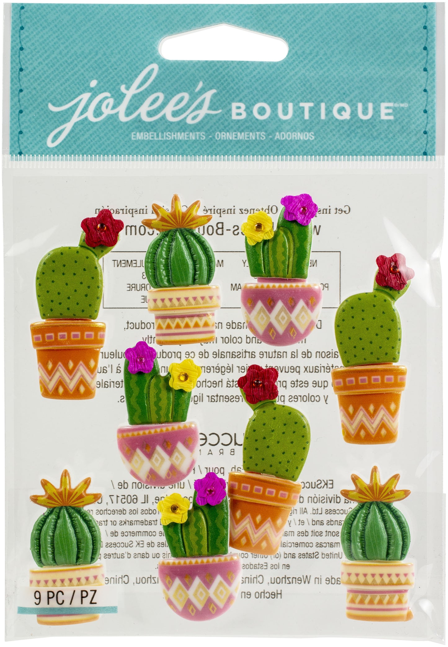 Jolee's Boutique Themed Embellishment-Cacti Repeats