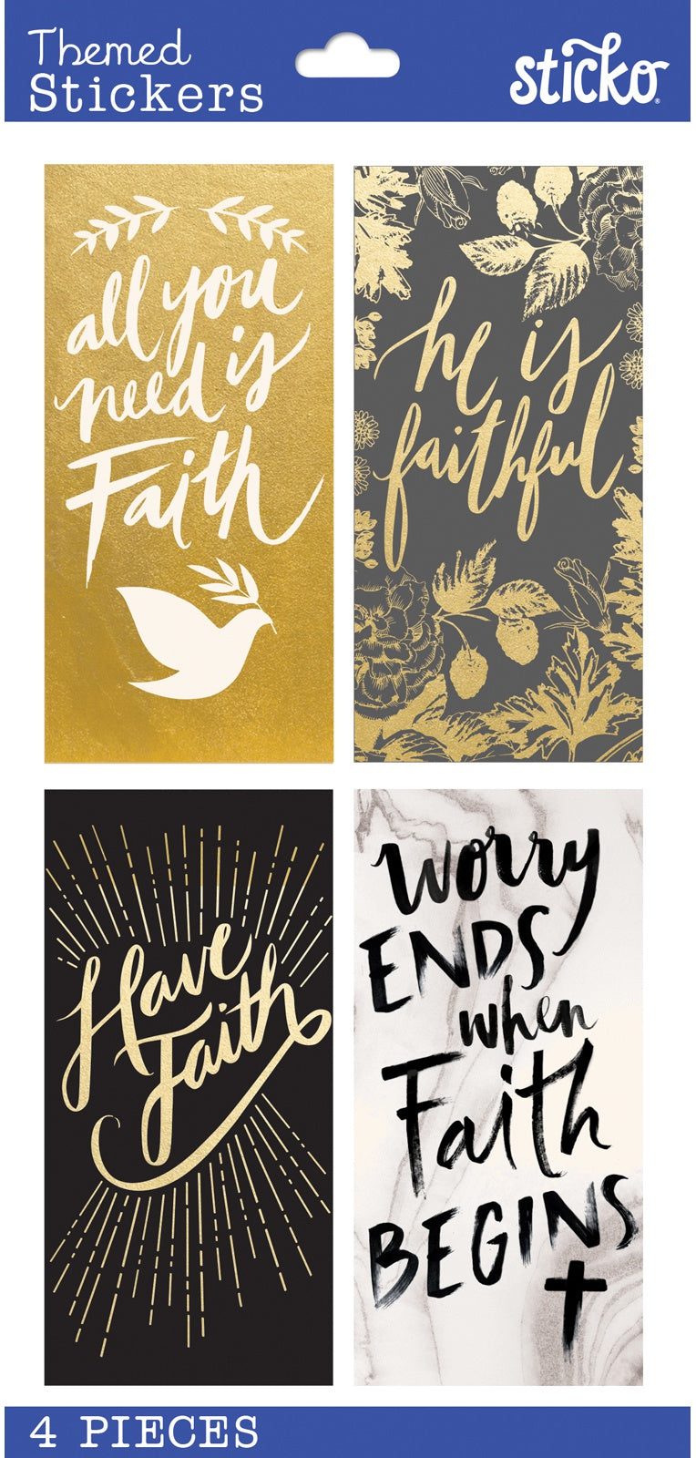 Sticko Tiny Stickers-Faith Inspiration