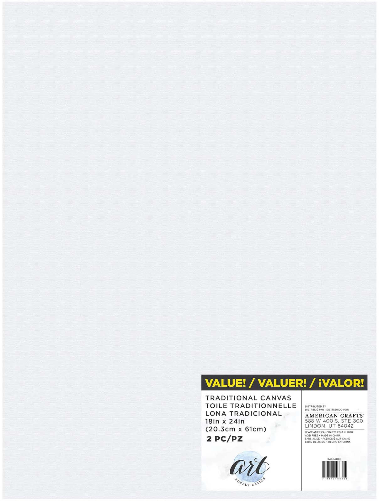 Drawing Pads - 18 x 24, Pkg of 2