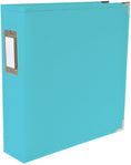 Load image into Gallery viewer, We R Makers 8.5x11 Leather Photo Album - Aqua
