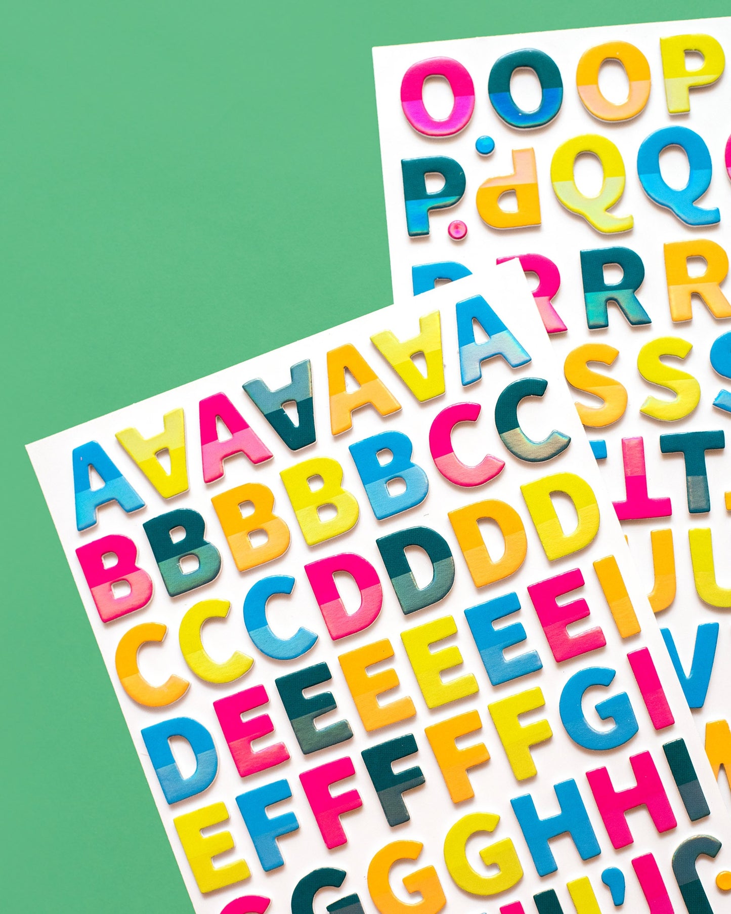 Amy Tan Brave & Bold Thickers Stickers 164/Pkg-Stories Alphabet/Foam