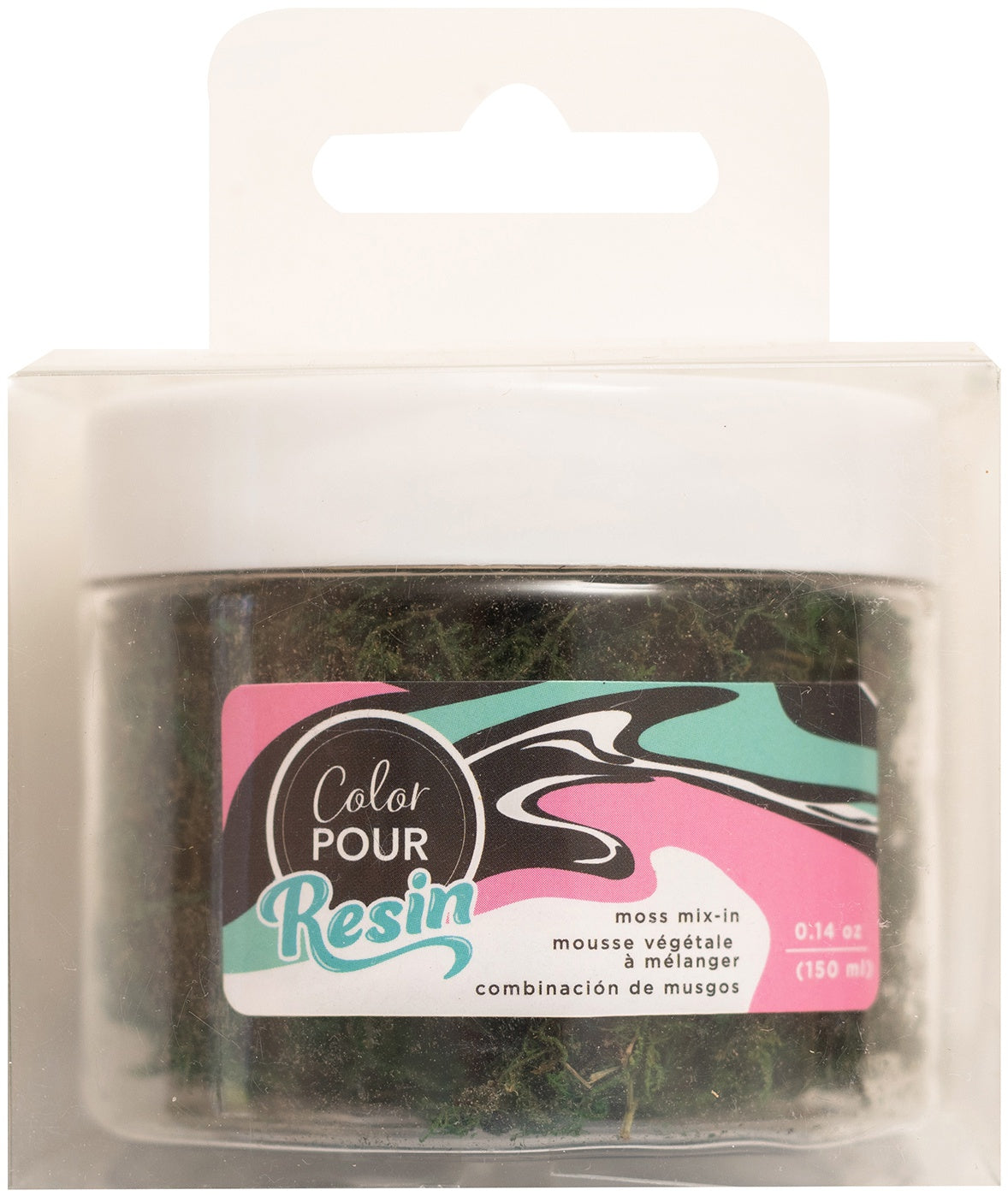 American Crafts Color Pour Resin Mix Ins .14oz-Moss