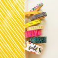 Load image into Gallery viewer, Amy Tan Brave & Bold Washi Tape 8/Pkg
