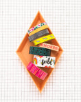 Load image into Gallery viewer, Amy Tan Brave & Bold Washi Tape 8/Pkg
