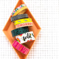 Load image into Gallery viewer, Amy Tan Brave & Bold Washi Tape 8/Pkg
