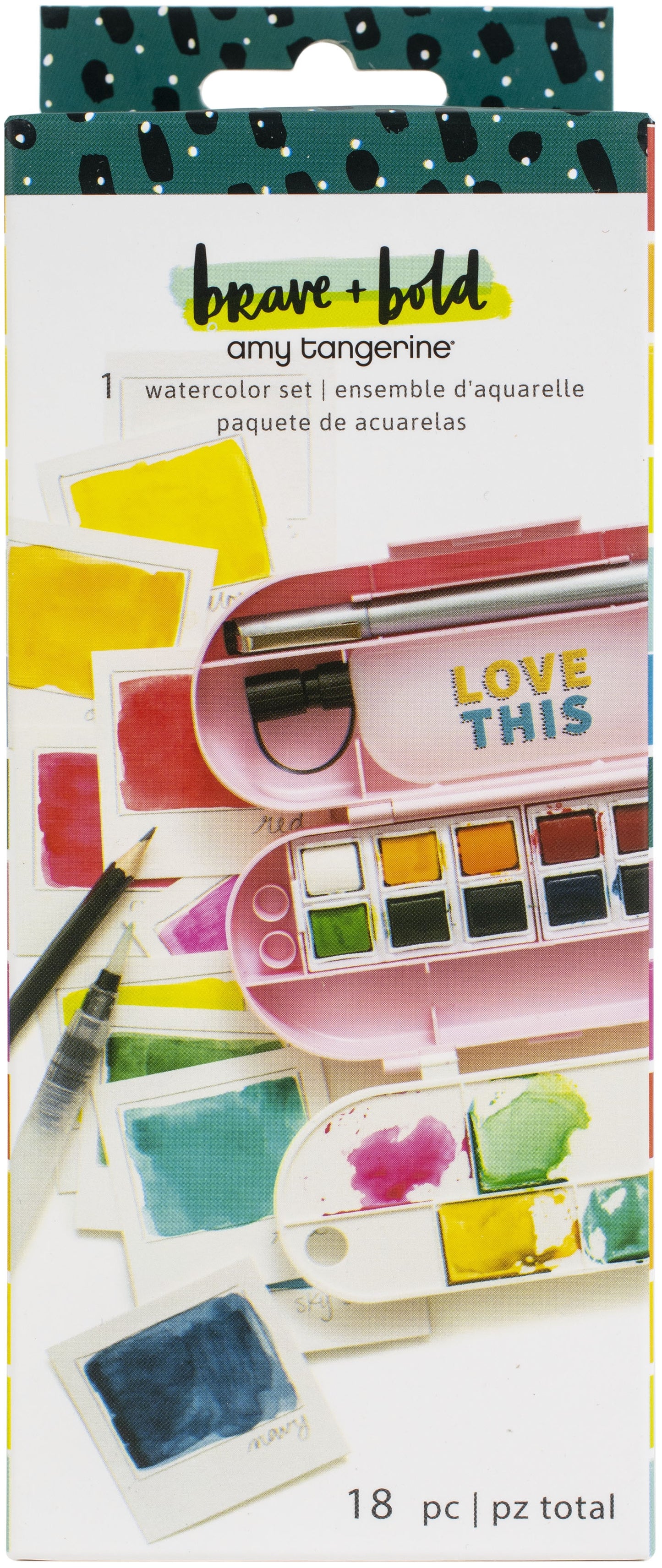 Amy Tan Watercolor Set-Brave & Bold