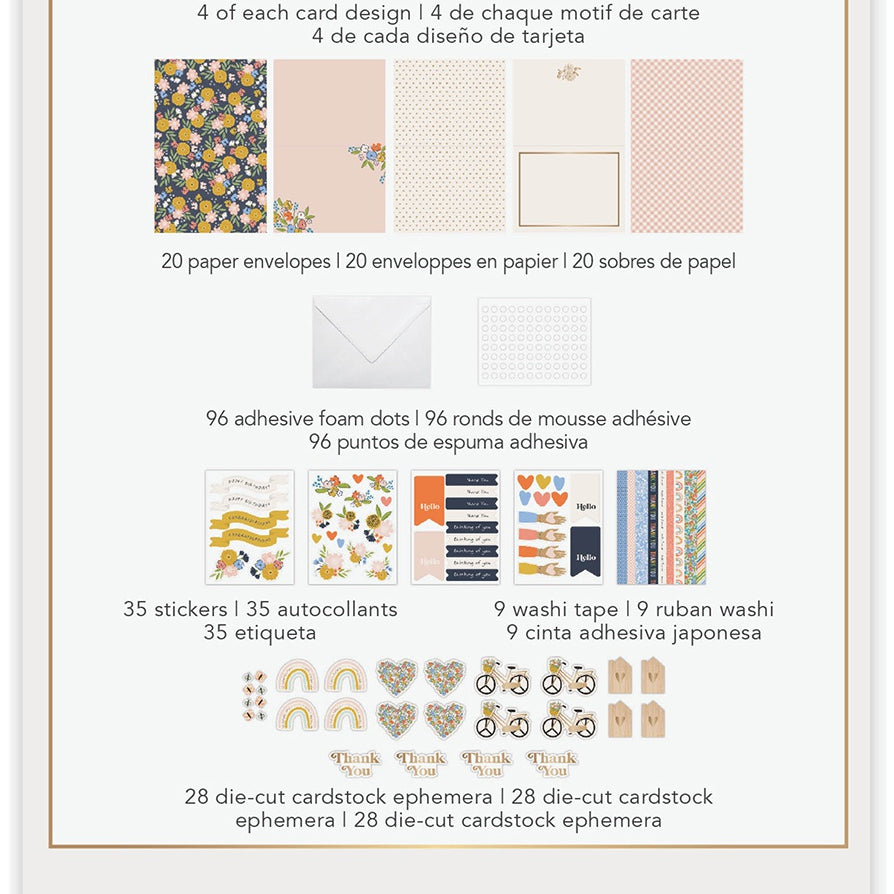 Jen Hadfield Reaching Out Card Kit-Makes 20 Cards