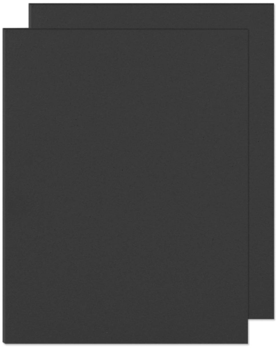 We R Cinch Book Board 8.5"X11" 2/Pkg-Black