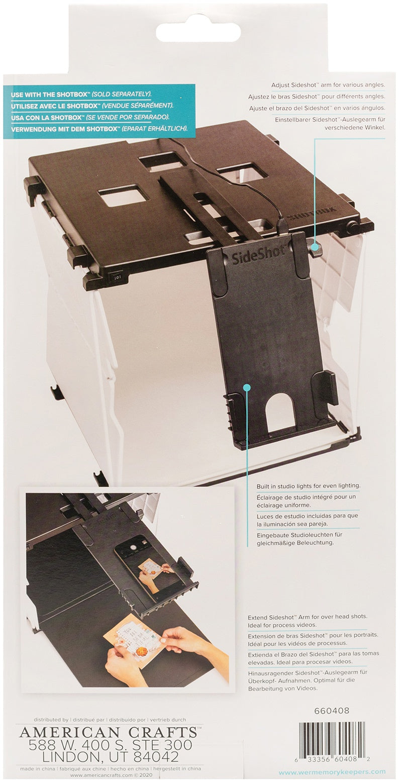 We R Memory Keepers ShotBox SideShot Arm Attachment 2/Pkg