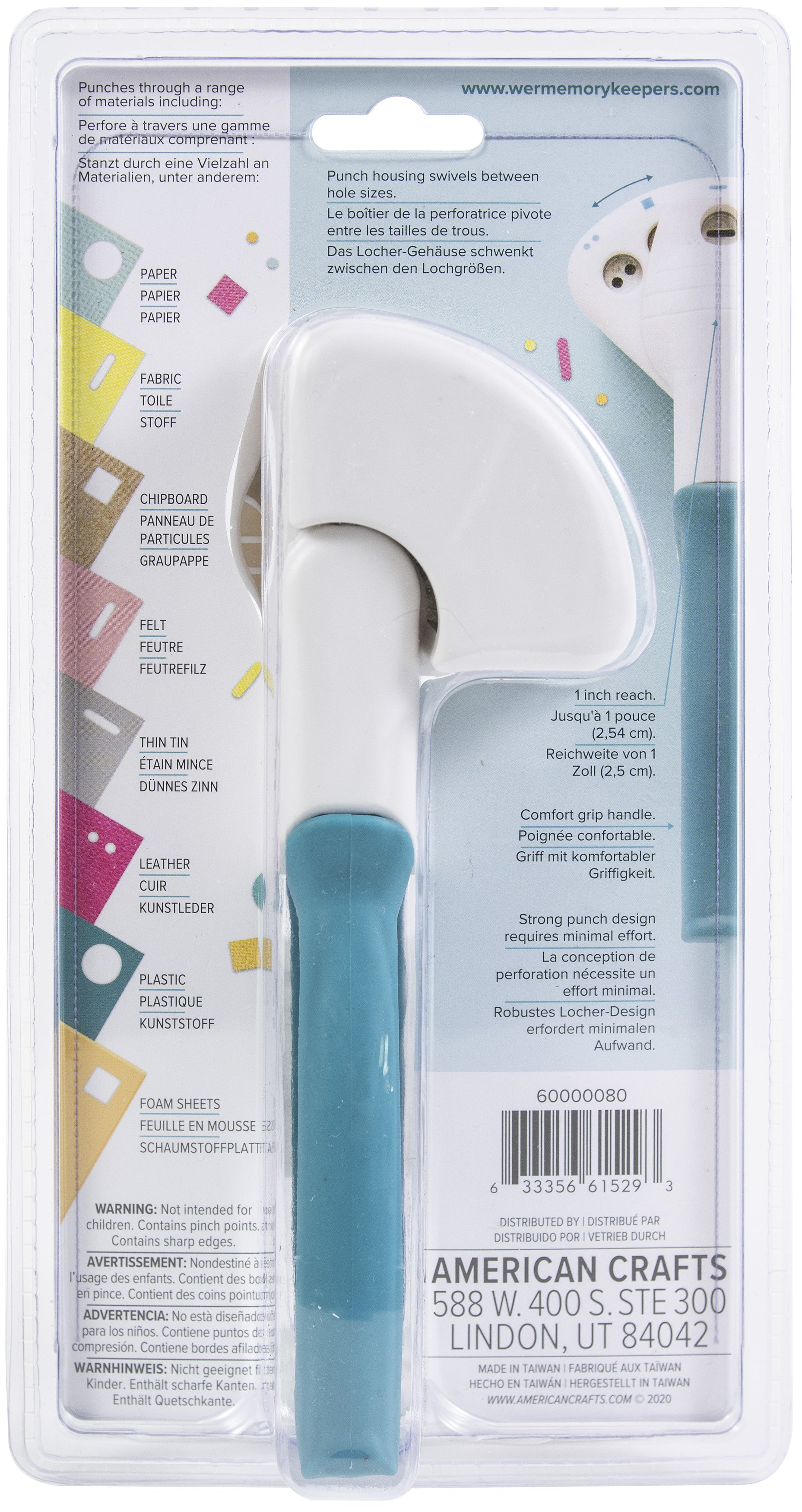 We R Memory Keepers Crop-A-Dile Multi-Punch - Utility, Cropadile