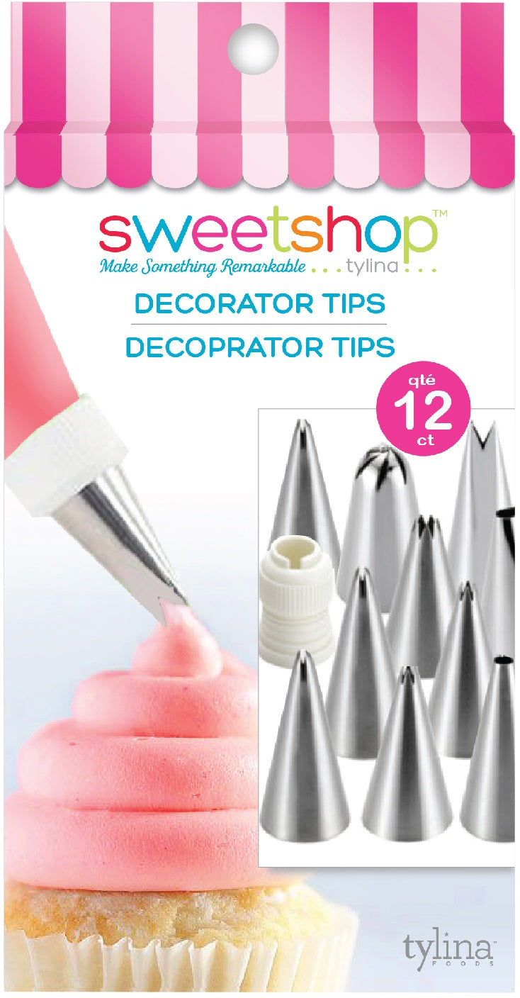 Sweetshop Decorator Tips 12/Pkg