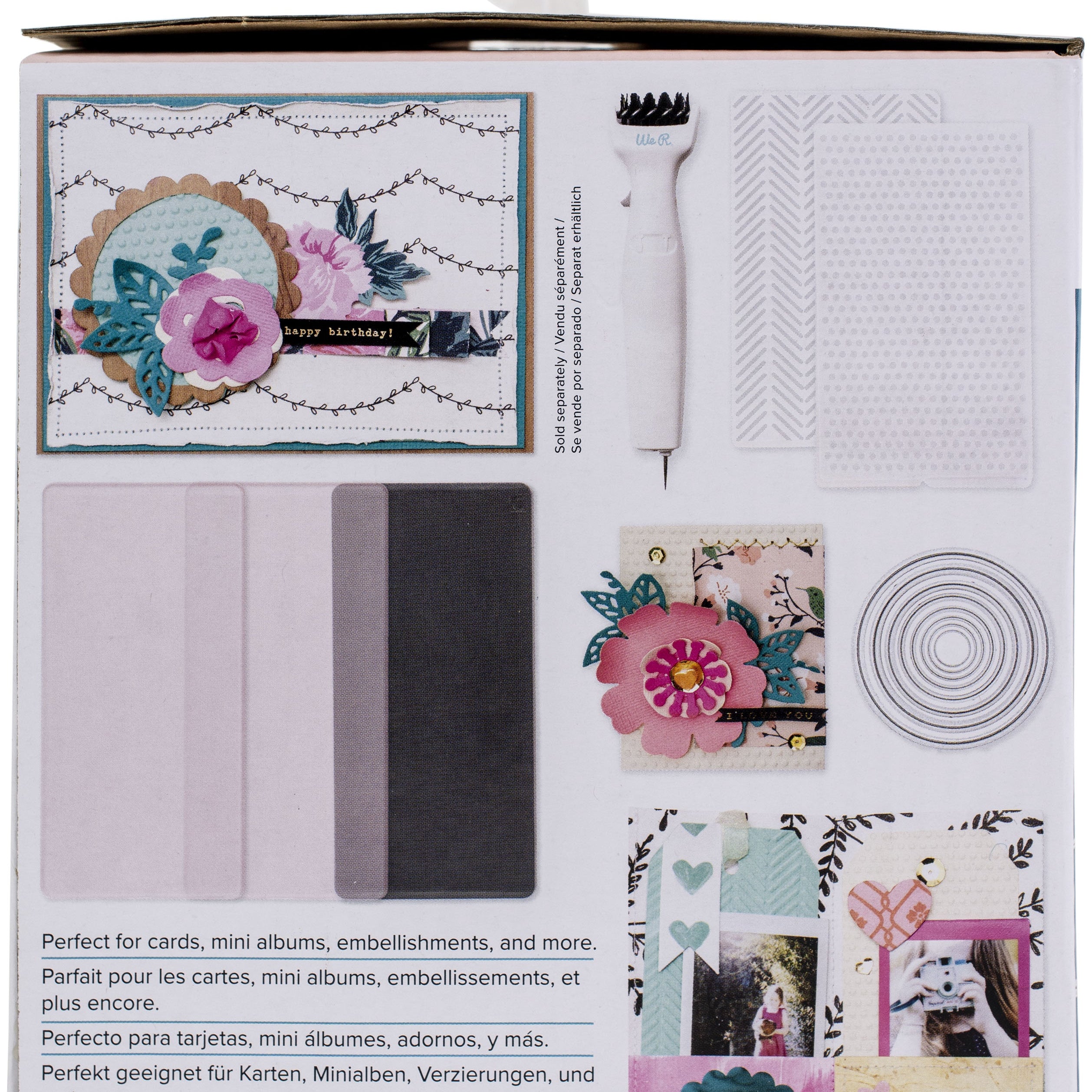 Mini Evolution Die Cut Machine Kit-Pink