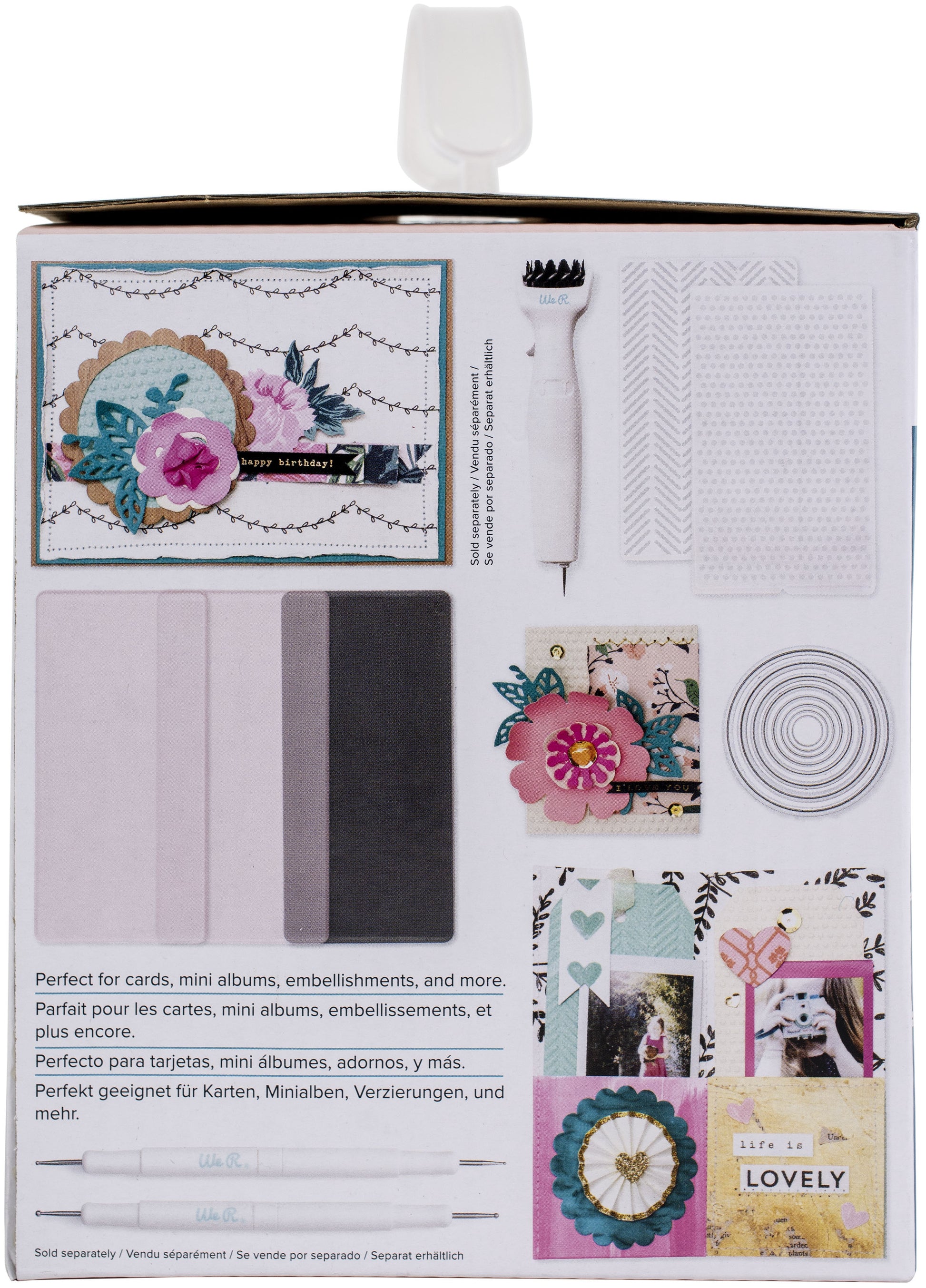 Set de 24 feuilles de papier scrapbooking "Memories from the Trip" de Set de 24 feuilles de papier scrapbooking "Memories from the Trip" de