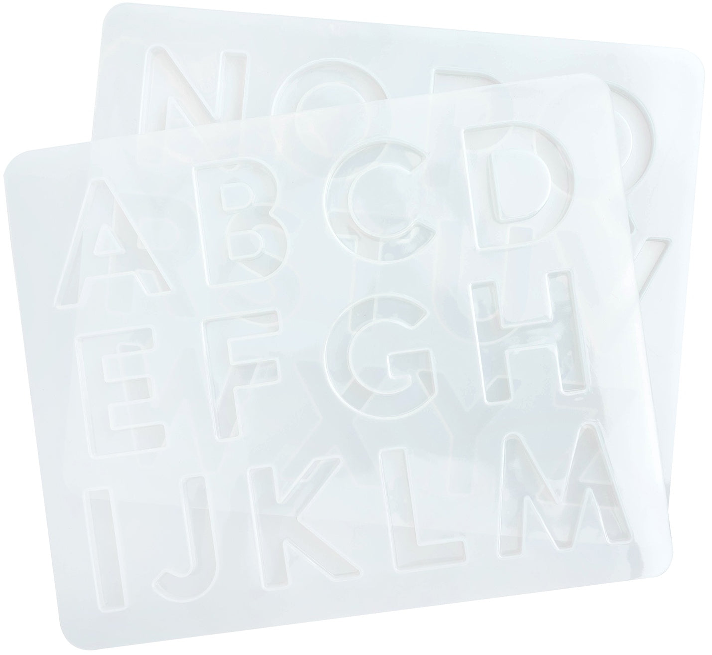 American Crafts Color Pour Resin Mold -Alphabet